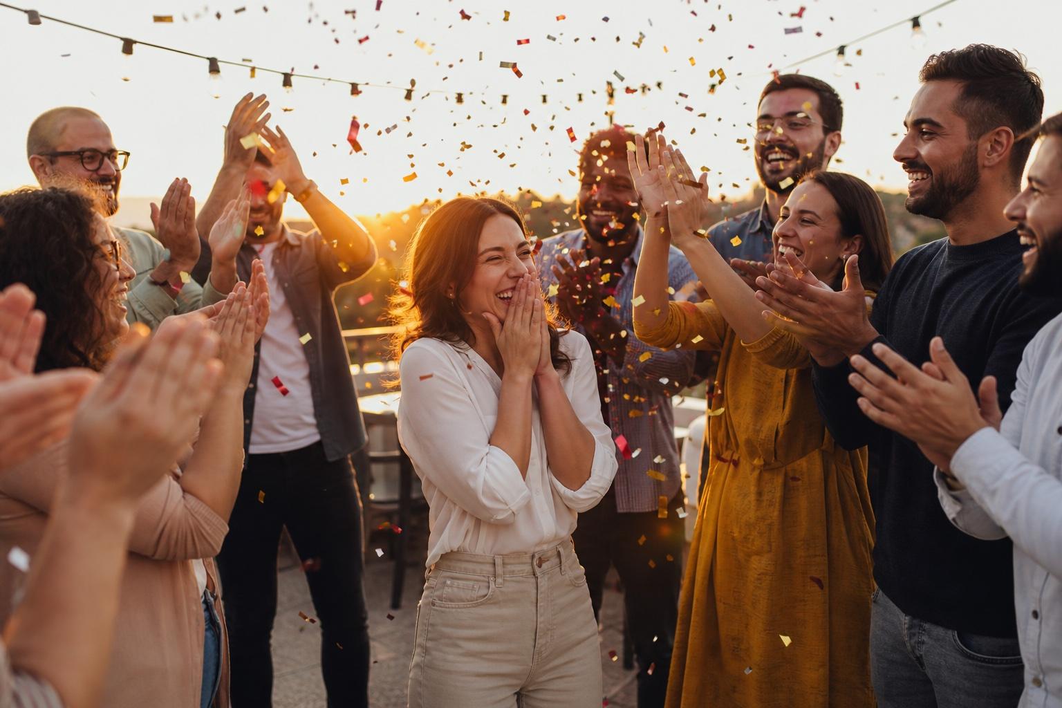 Company Milestone celebration, Mark the number that changed everything