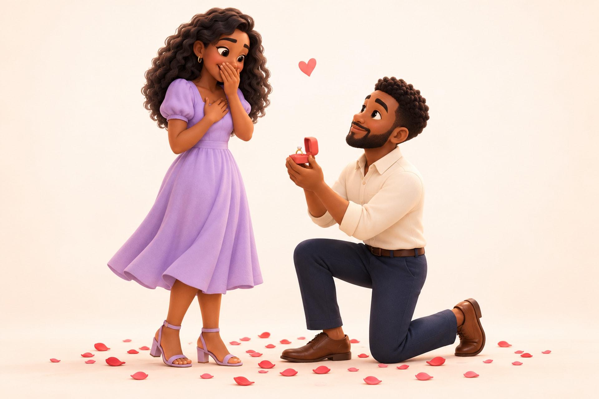 Proposal celebration, Ask the biggest question, unforgettably
