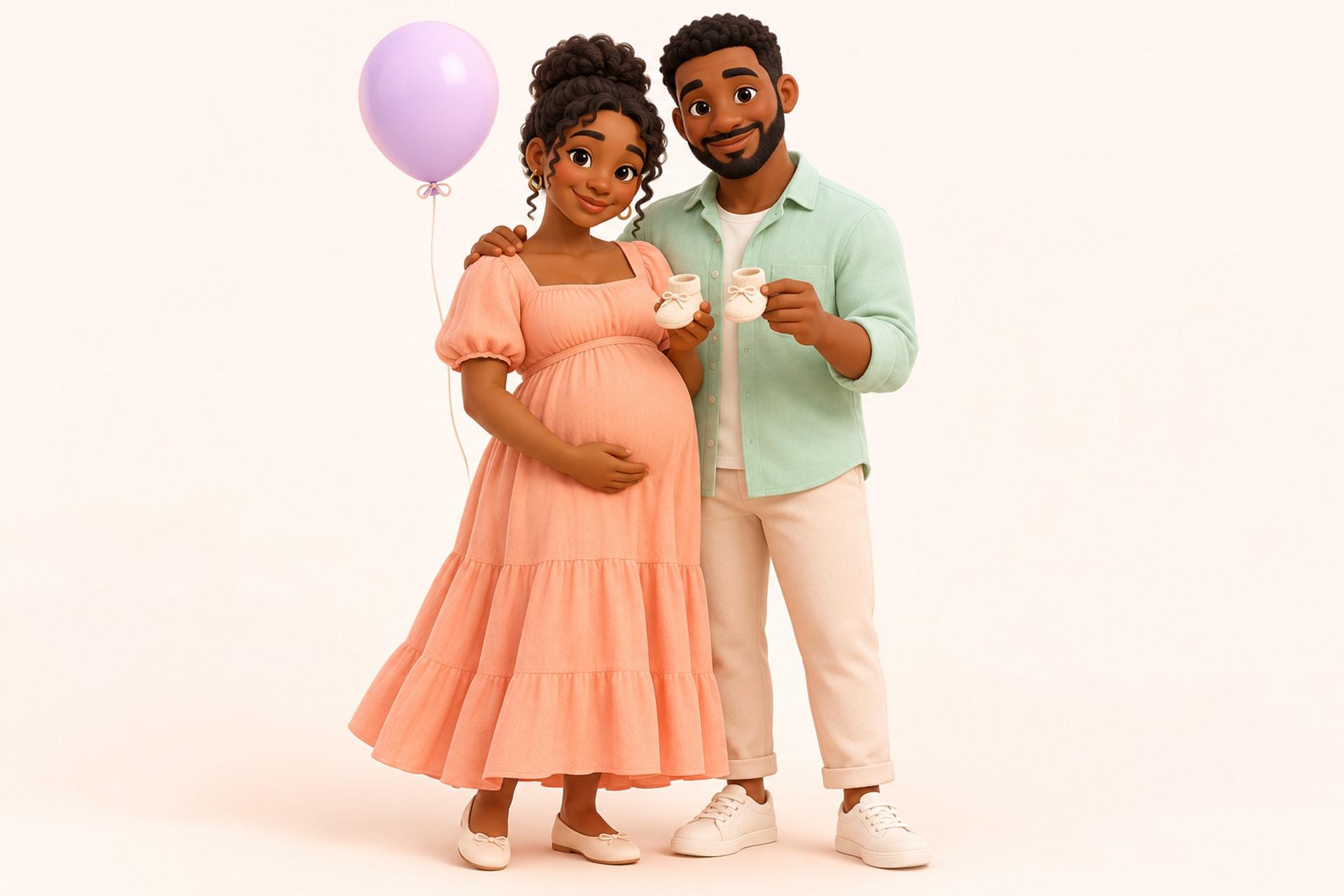 Baby Announcement celebration, Share the biggest little news
