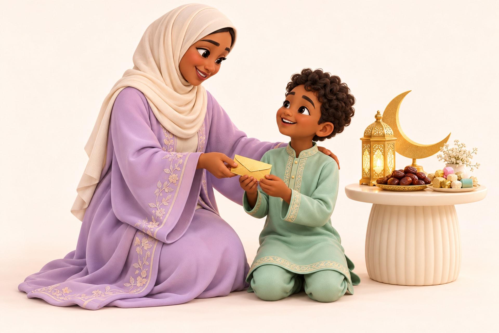 Eid celebration, Share the blessing and the joy