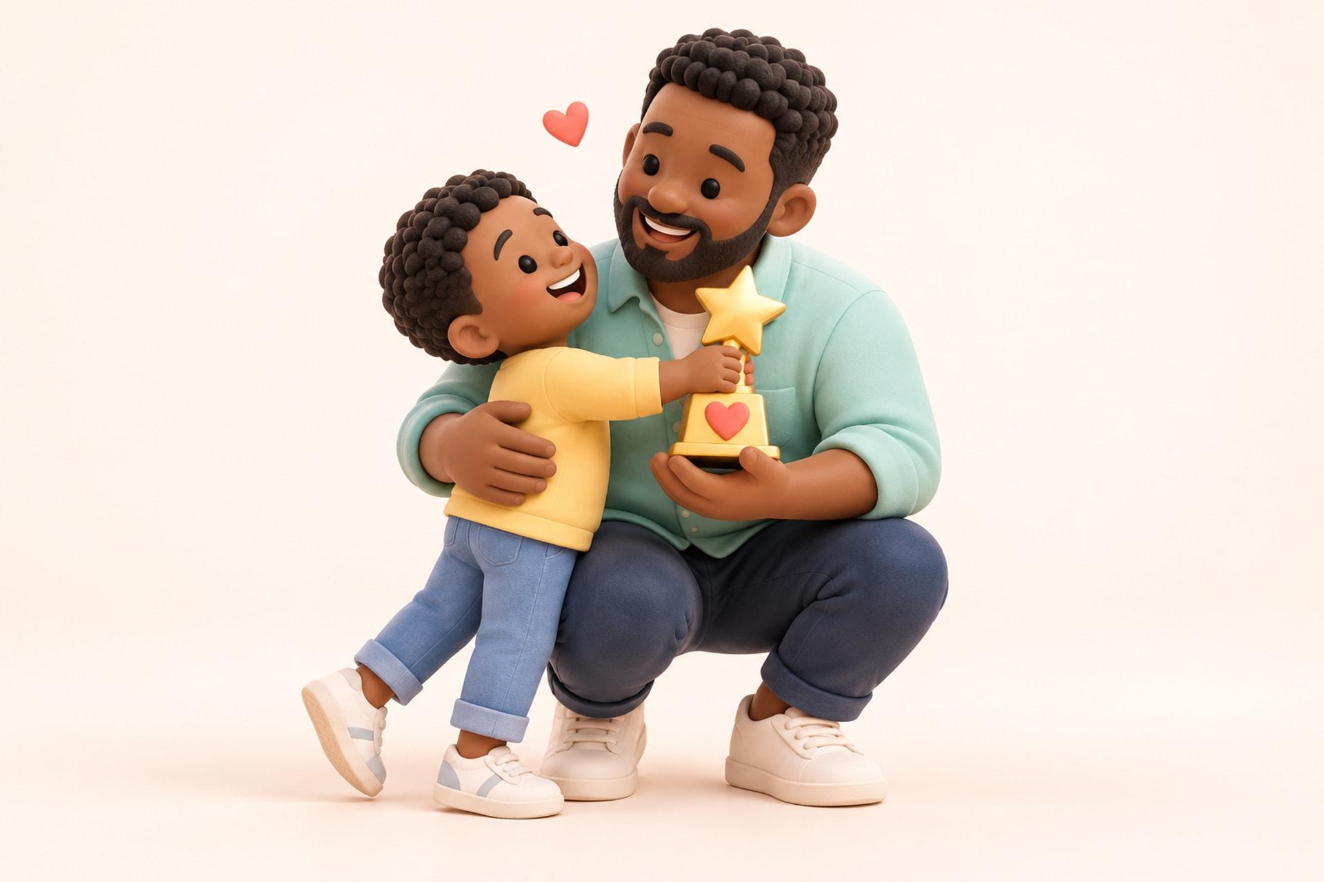 Father's Day celebration, Celebrate your first hero